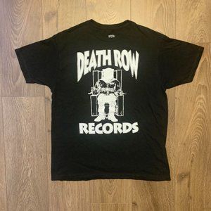 death row records graphic t shirt